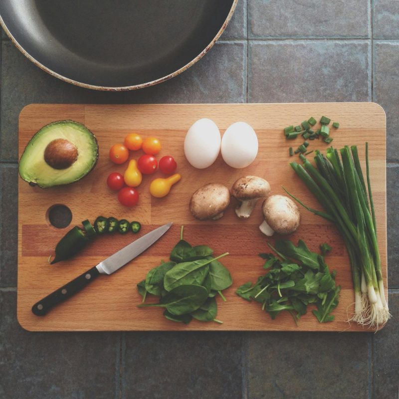 Home kitchen prep