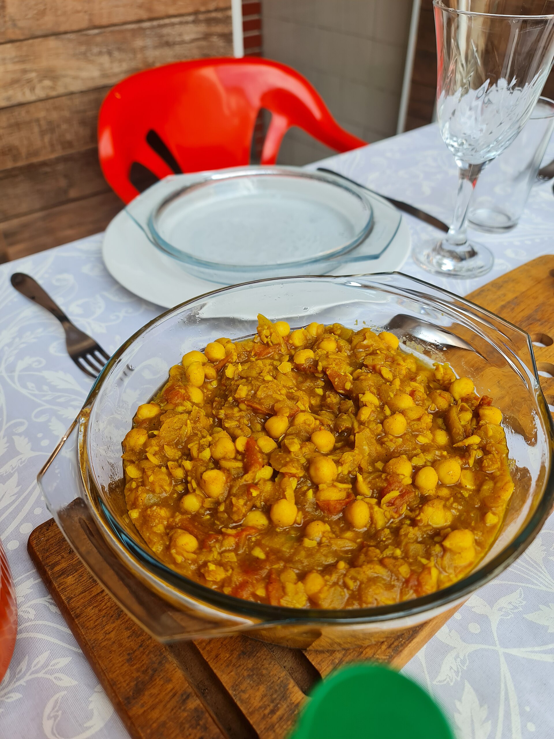 Chana masala chickpea curry