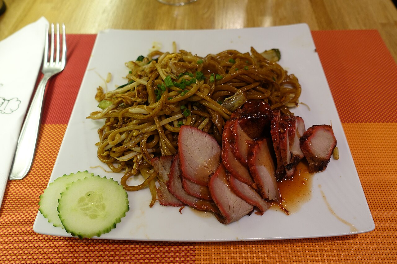 Ginger Pork Stir-Fry Noodles