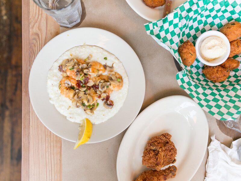 Southern Shrimp and Grits Skillet