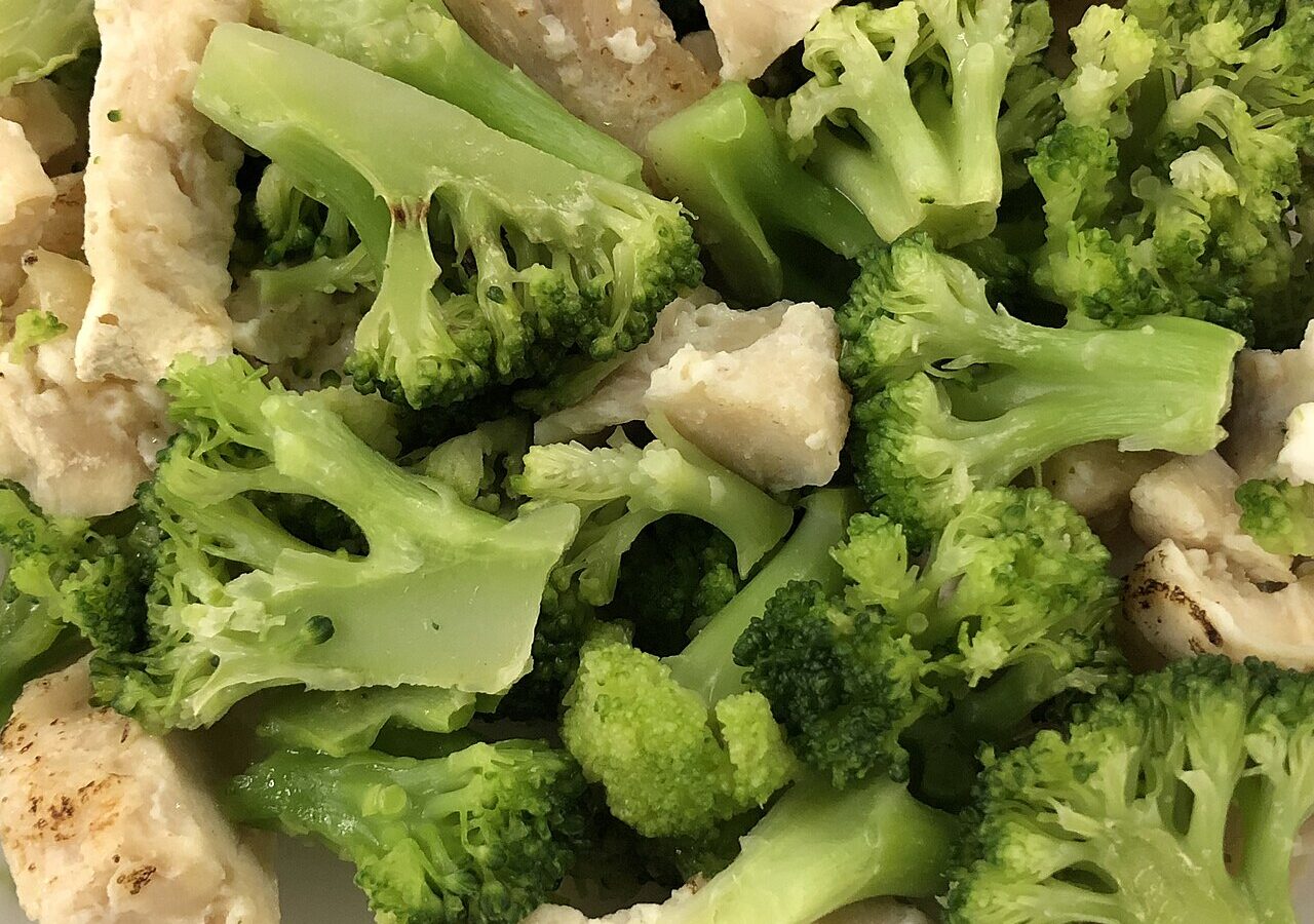 Skillet Chicken Alfredo Broccoli