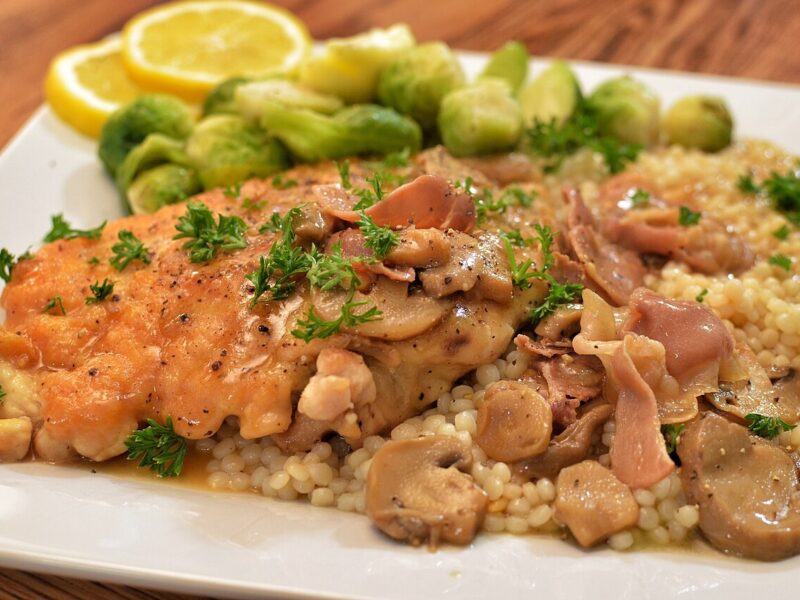 Skillet Chicken Marsala