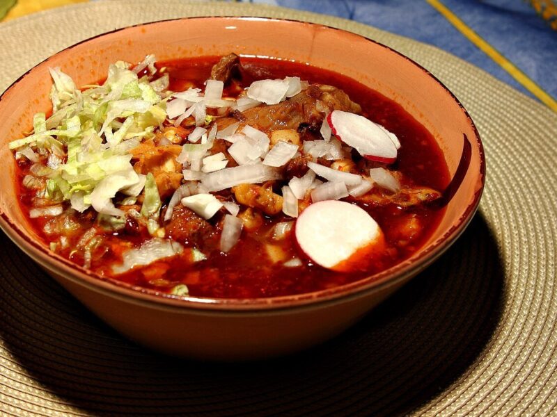 30-Minute Pork Pozole Rojo