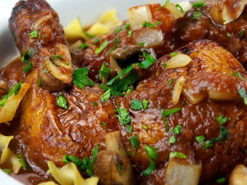 30-Minute Skillet Chicken Cacciatore