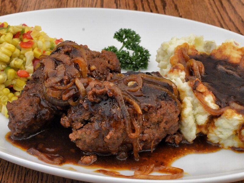 Skillet Salisbury Steak with Onion Gravy