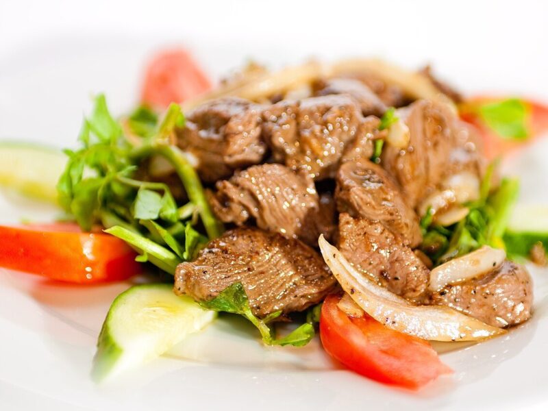 Vietnamese Shaking Beef (Bò Lúc Lắc) Skillet